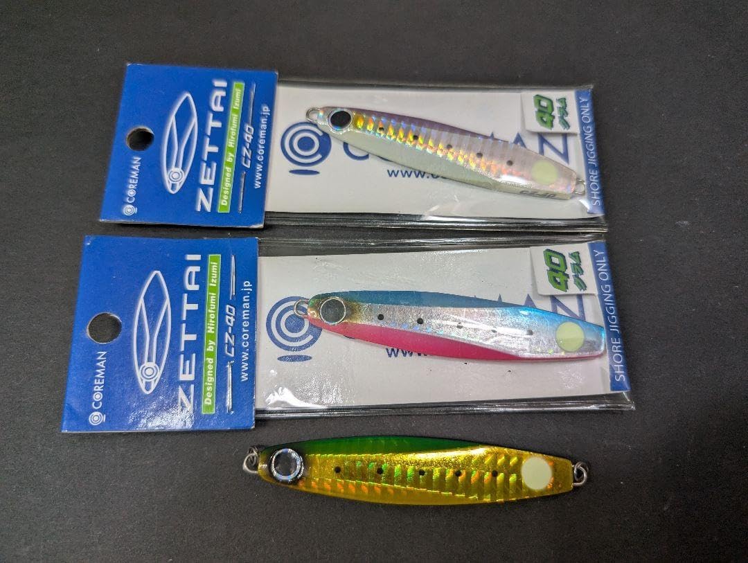 コアマンゼッタイ40g　15個セット　廃盤　シーバス　岸ジギ コアマンゼッタイ40g 15個セット 廃盤 シーバス 岸ジギ CZ-30 ZETTAI